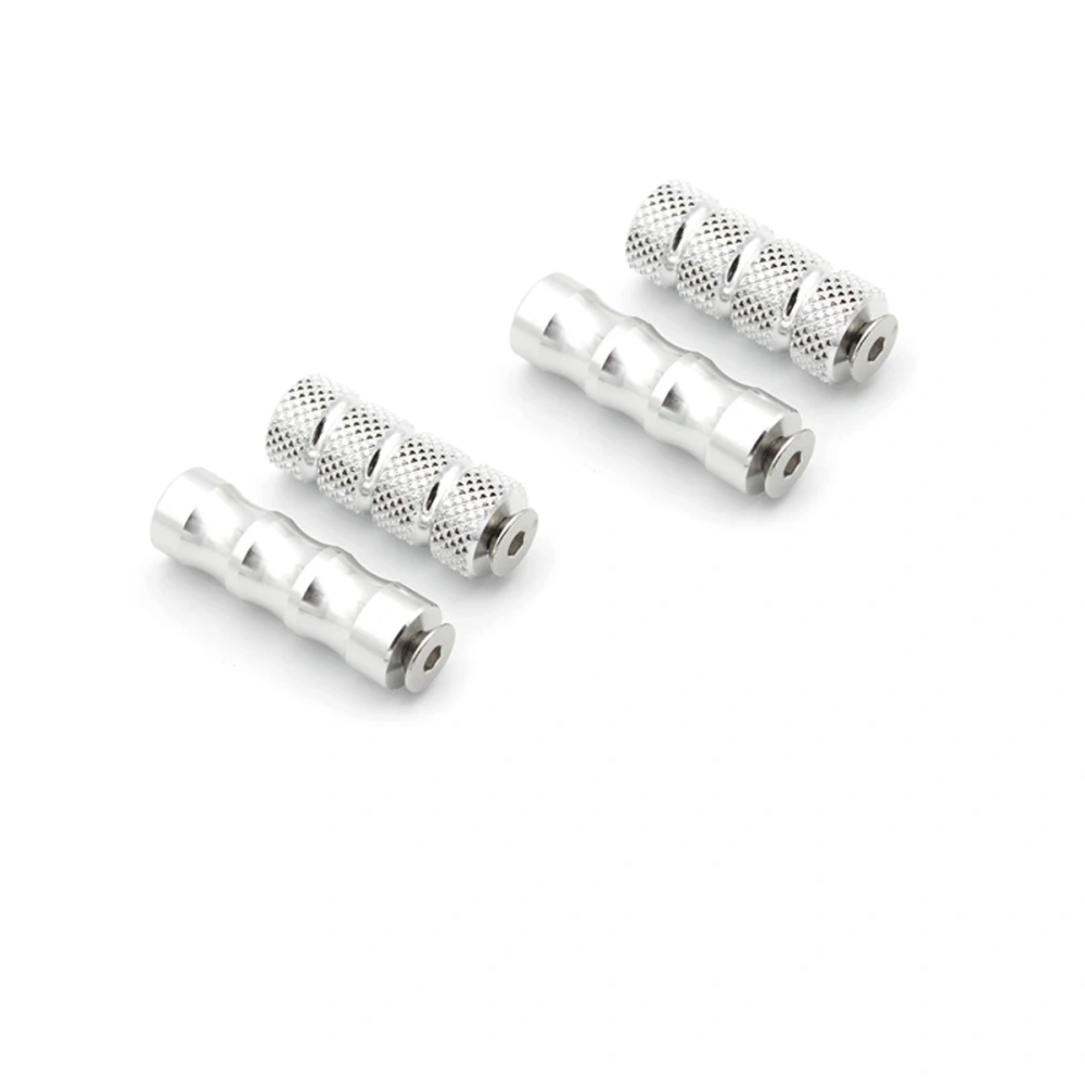 2 Pairs CNC 6mm Universal Footpeg Rearset Foot Peg Pedal Gear Shift Lever Toe For Yamaha Honda Suzuki Kawasaki BMW Aprilia Ducat