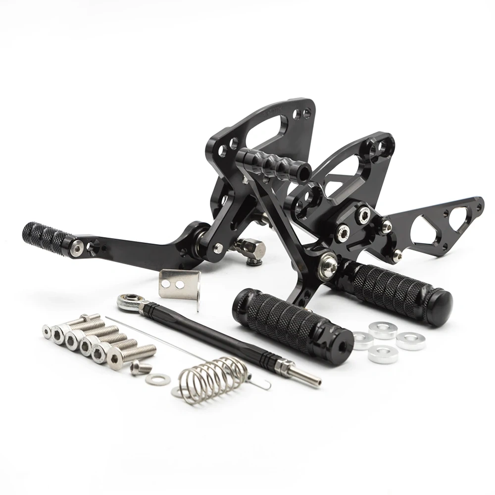 For Kawasaki Z1000SX Ninja 1000SX 2020 2021 2022 2023 CNC Quick Shifter Rearset Footpeg Footrest Foot Peg Pedal Pegs Rear Set