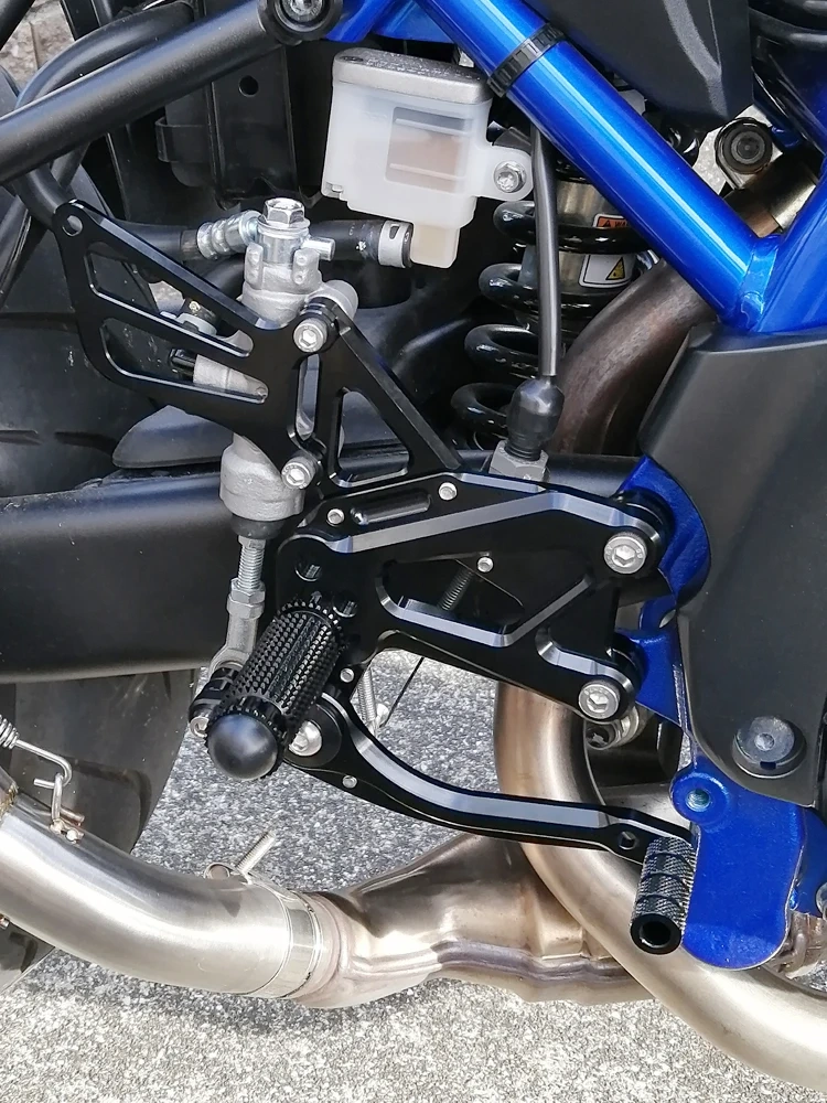 For Suzuki SV650 SV650S SV 650 2015 2016 2017 2018 2019 2020 2021 2022 2023 2024 CNC Rearset Footrest Footpeg Rear Set Foot Peg
