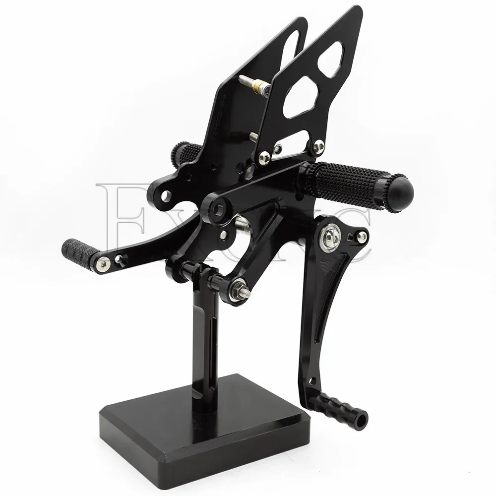 CNC Aluminum Motorcycle Rearset Footrest Rear Set For Honda Monkey Z125 Z 125 2018 2019 2020 2021 2022 2023 Foot Peg Footpeg