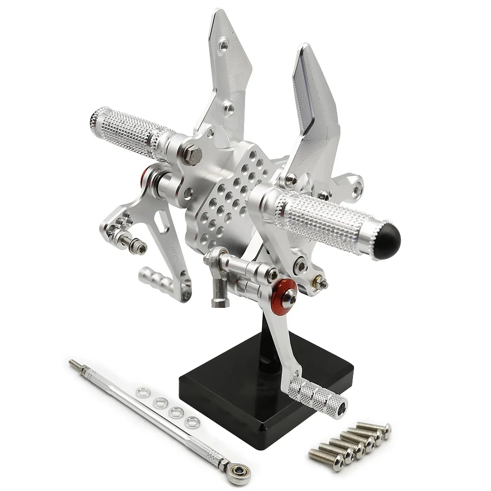 Motorcycle Adjustable Footrest Rear Set Rearset Footpeg Foot Peg Pedal For Kawasaki ZX4R 2023 /Ninja ZX25R ZX-25R 2020 2021 2022