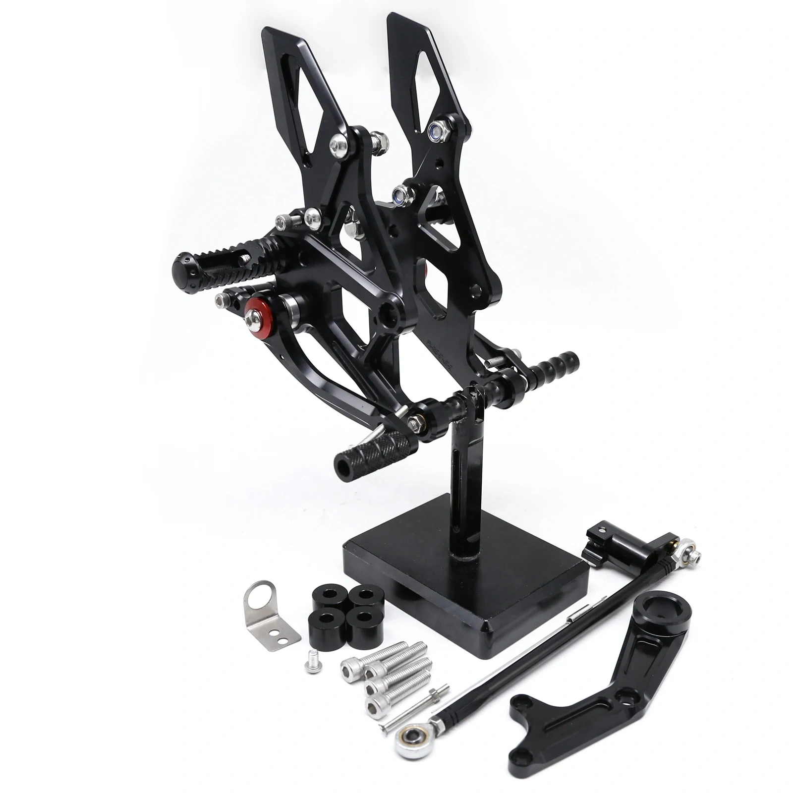 2023 2024 YZF-R15 CNC Rearset Footpeg Footrest Rear Set Foot Peg For Yamaha YZF R15 YZFR15 V3 V4 2018 2019 2020 2021 2022 Pedal