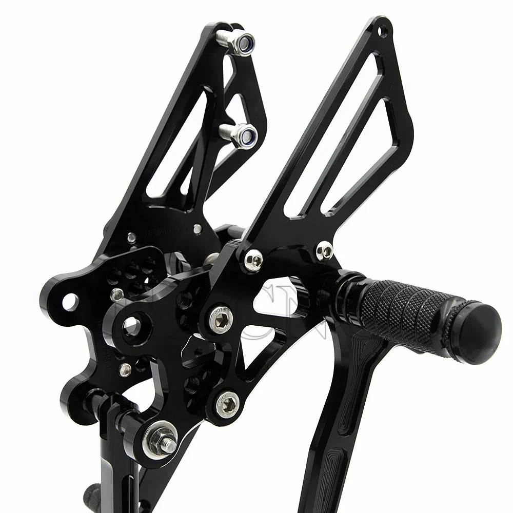 CNC Rearset Footpeg Footrest Rear Set For Kawasaki Ninja ZX-14R ABS ZX14R ZX 14R ZZR1400 2012-2017 2018 2019 2020 2021 2022 2023