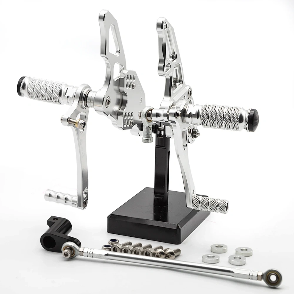 For Yamaha YZF R15 R150 YZF-R15 2012 2013 2014 2015 2016 2017 CNC Motorcycle Adjustable Rearset Footpeg Footrest Rear Set