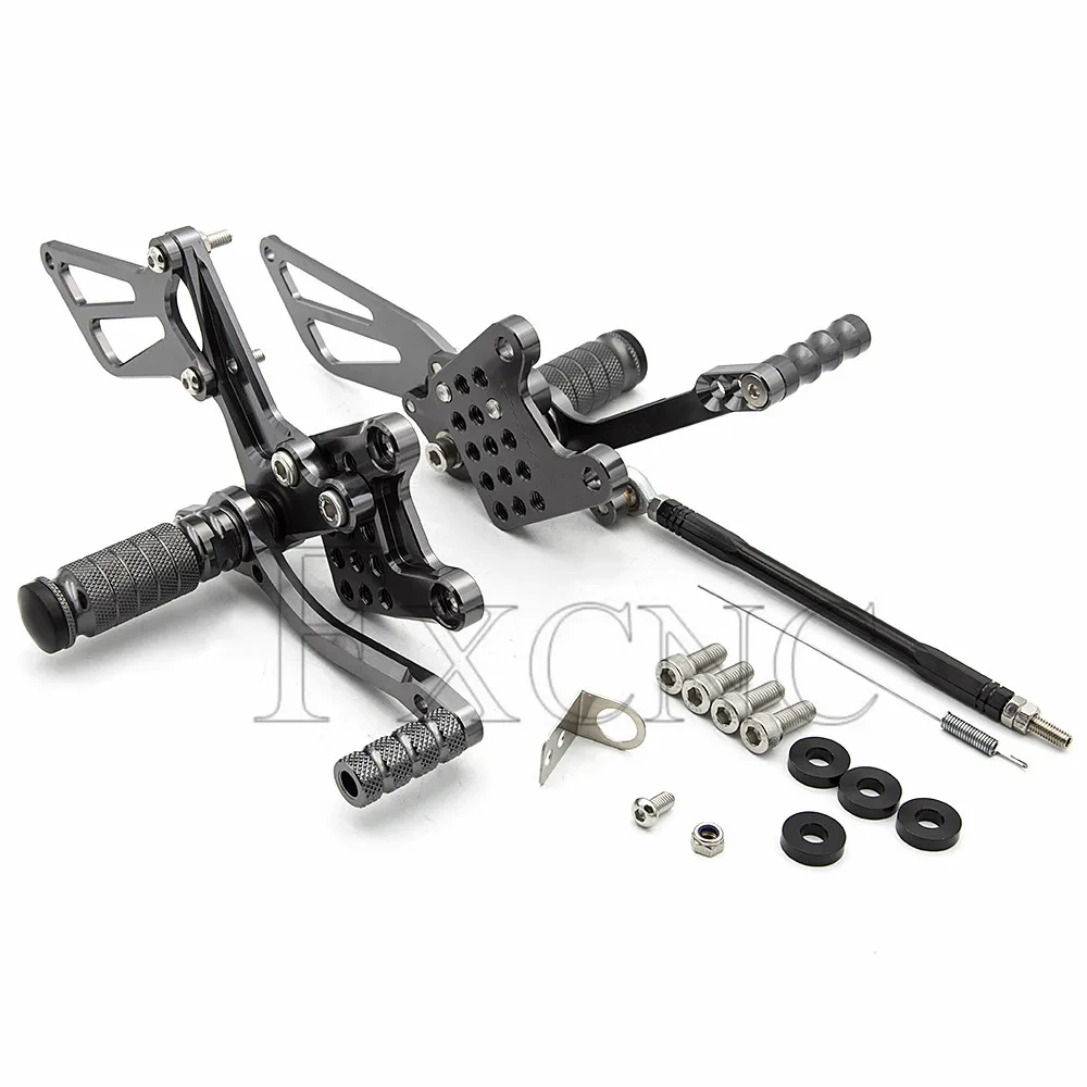 For Suzuki GSXR600 GSXR750 GSX-R 600 750 1996-2005 / GSXR1000 2000-2004 / SV650 SV1000 1998-2014 CNC Rearset Footpeg Foot Peg