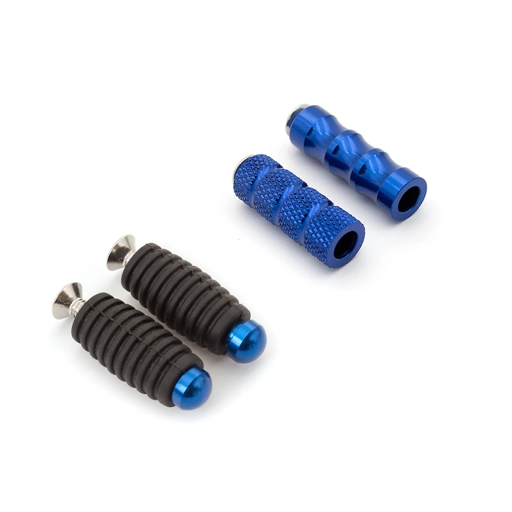 2 Pairs CNC 6mm Universal Footpeg Rearset Foot Peg Pedal Gear Shift Lever Toe For Yamaha Honda Suzuki Kawasaki BMW Aprilia Ducat
