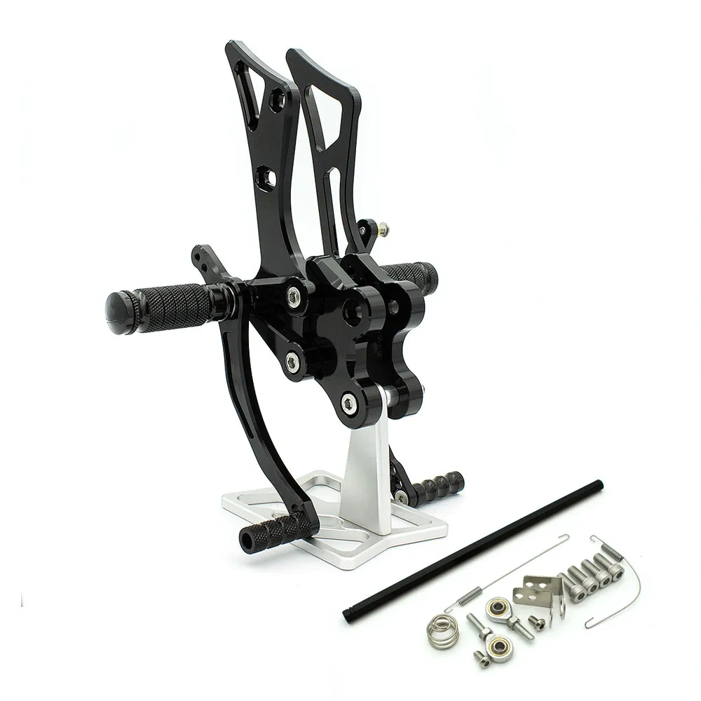For Yamaha FZ1 FZ8 FAZER 2001 2002 2003 2004 2005 Motorcycle CNC Aluminum Rearset Footpeg Foot Pegs Pedal Rearsets Footrest