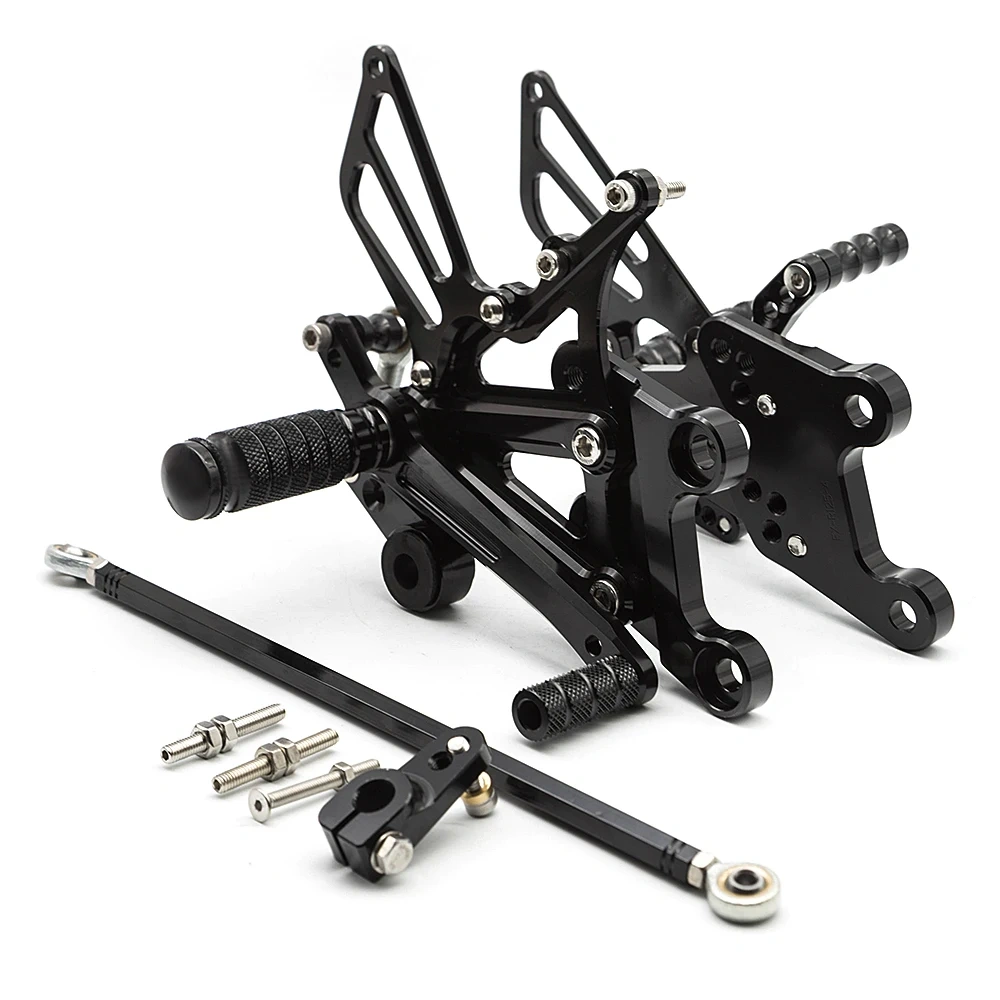 CNC Adjustable Motorcycle Rearset Footpeg Footrest For Yamaha YZF-R125 YZF R125 MT125 2008 2009 2010 2011 2012 2013 2014-2018
