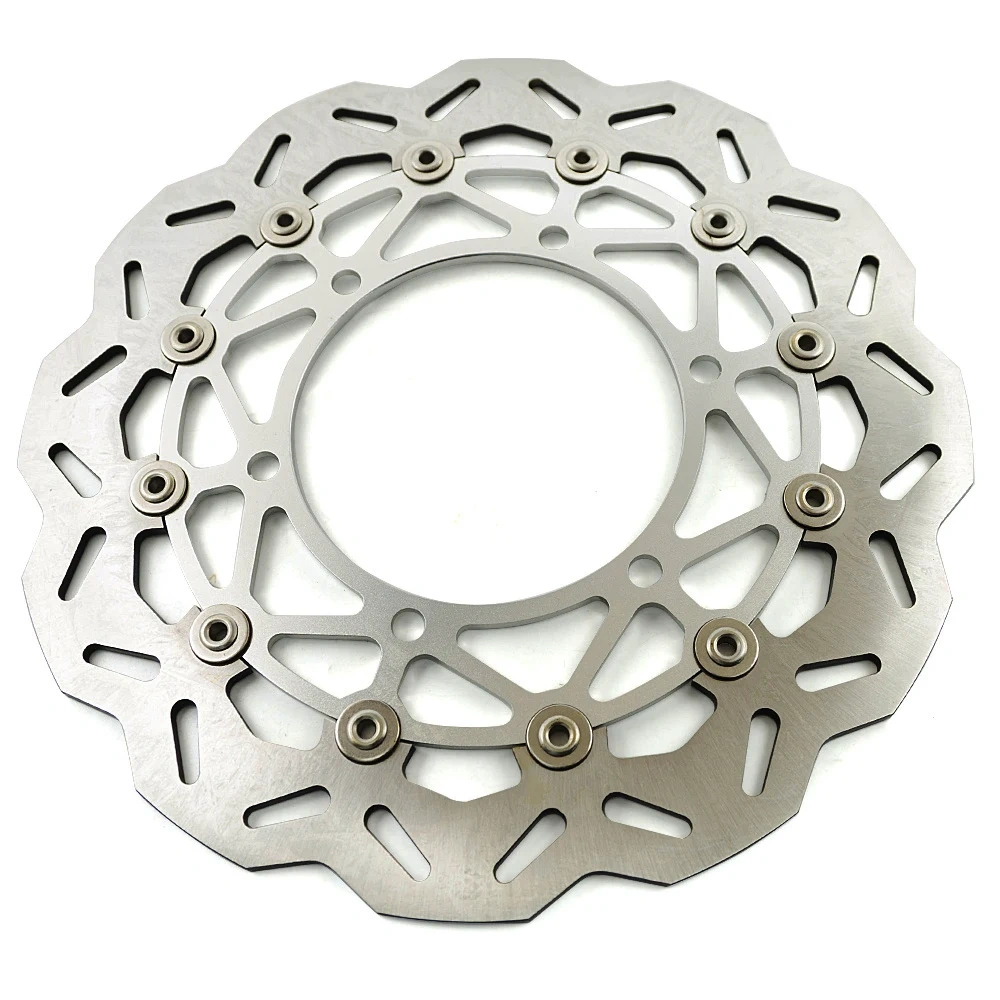 For Kawasaki Ninja 250 250R Ninja250 EX250 EX250R 2008 2009 2010 2011 2012 CNC 320mm Front Motorcycle Floating Brake Disc Rotor