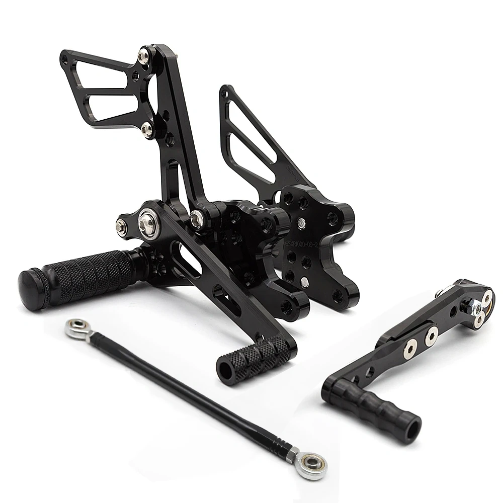For SUZUKI GSXR1000 GSXR600 GSX-750 GSXR 600 750 1000 2010 2011 2012 2013 2014 2015 2016 CNC Adjustable Rearset Rear Set Footpeg