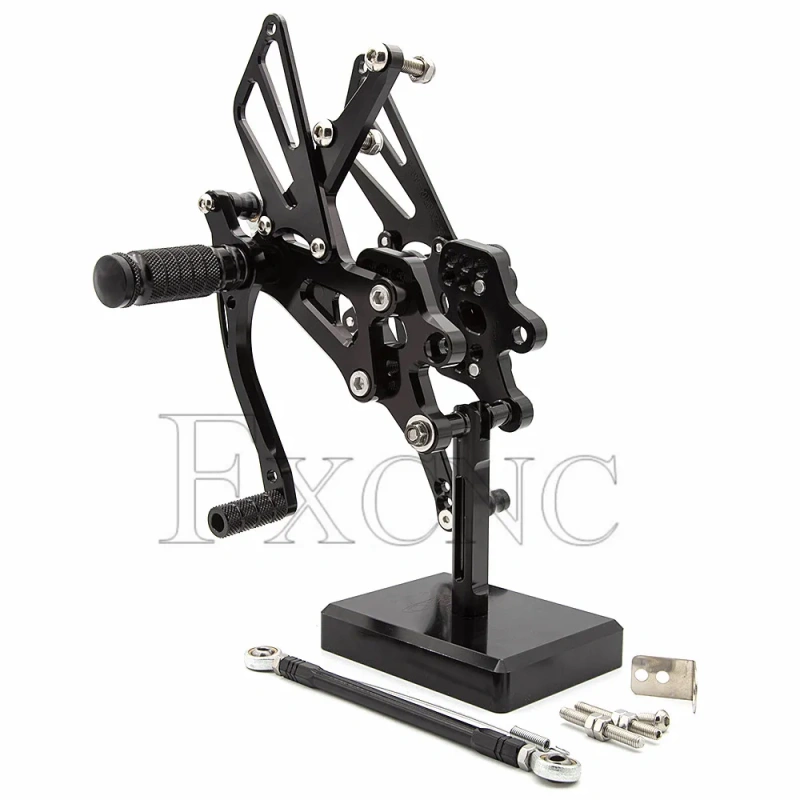 ZX-10R For KAWASAKI Ninja ZX10R ZX 10R 2004 2005 Motorcycle Adjustable Rearset Footpeg Footrest Foot Pegs Rear Set Pedal