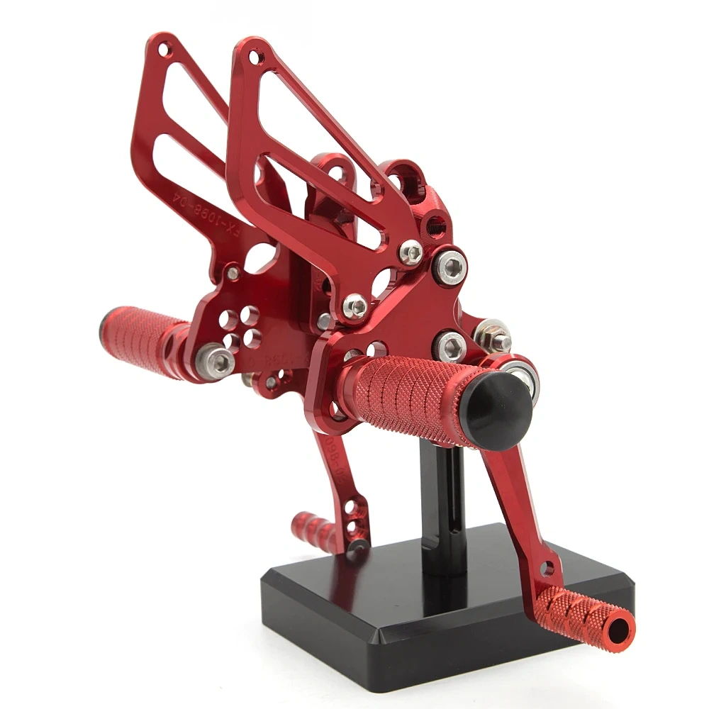 Motorcycle Footpeg Footrest Rearset Rear Set For Ducati 1098/S 2007-2008 ,1198 2009-2011, 848 EV0 2008-2013 Foot Peg Accessories