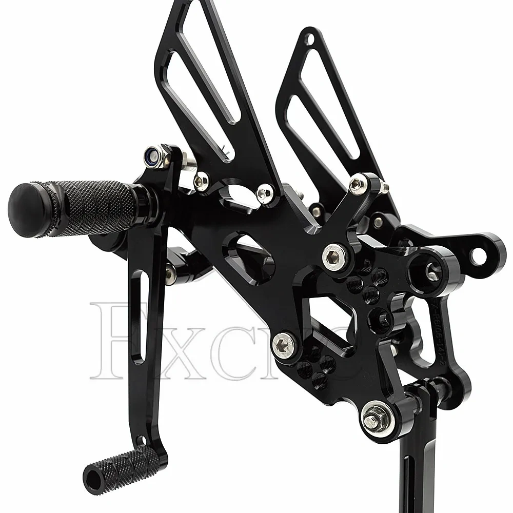 For Yamaha YZF R6 YZF-R6 YZFR6 2006 2007 2008 2009 2010 2011 2012 2013 2014 2015 2016-2023 CNC Rearset Footpeg Footrest Foot