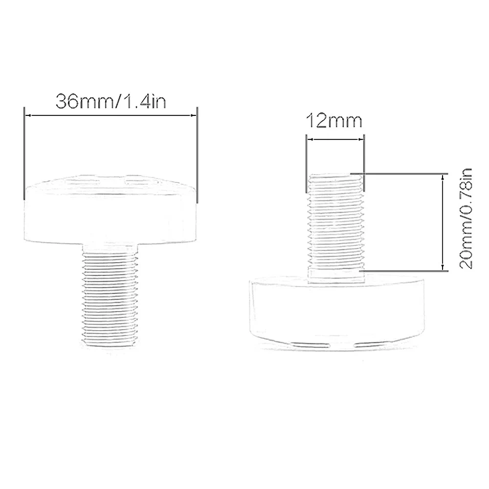 For Ducati Monster 696 CNC Aluminum Motorcycle Frame Screw Rearset Footpeg Fixed Hole Bolts Plug Decoration Cover M12 x 1.25mm