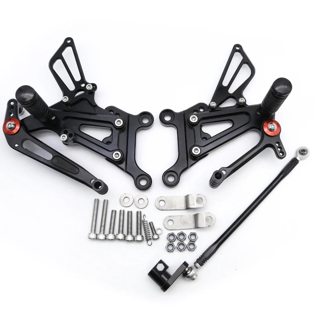 FOR Aprilia RS125 2T RS 125 2001-2013 CNC  Adjustable Motorcycle Footrest Rear Set Rearsets Foot Pegs Pedal Footpeg Version 2.0