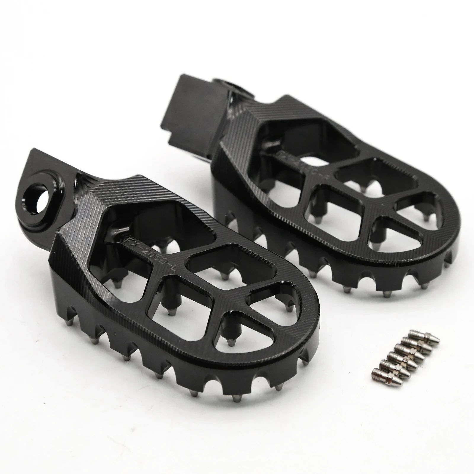 For Husqvarna TC FE TE FC Beta RR 2T 4T SX SXF EXC EXCF XC XCF XCW XCF-W 85 125 250 350 450 501 Footpeg Foot Pegs Pedal Footrest