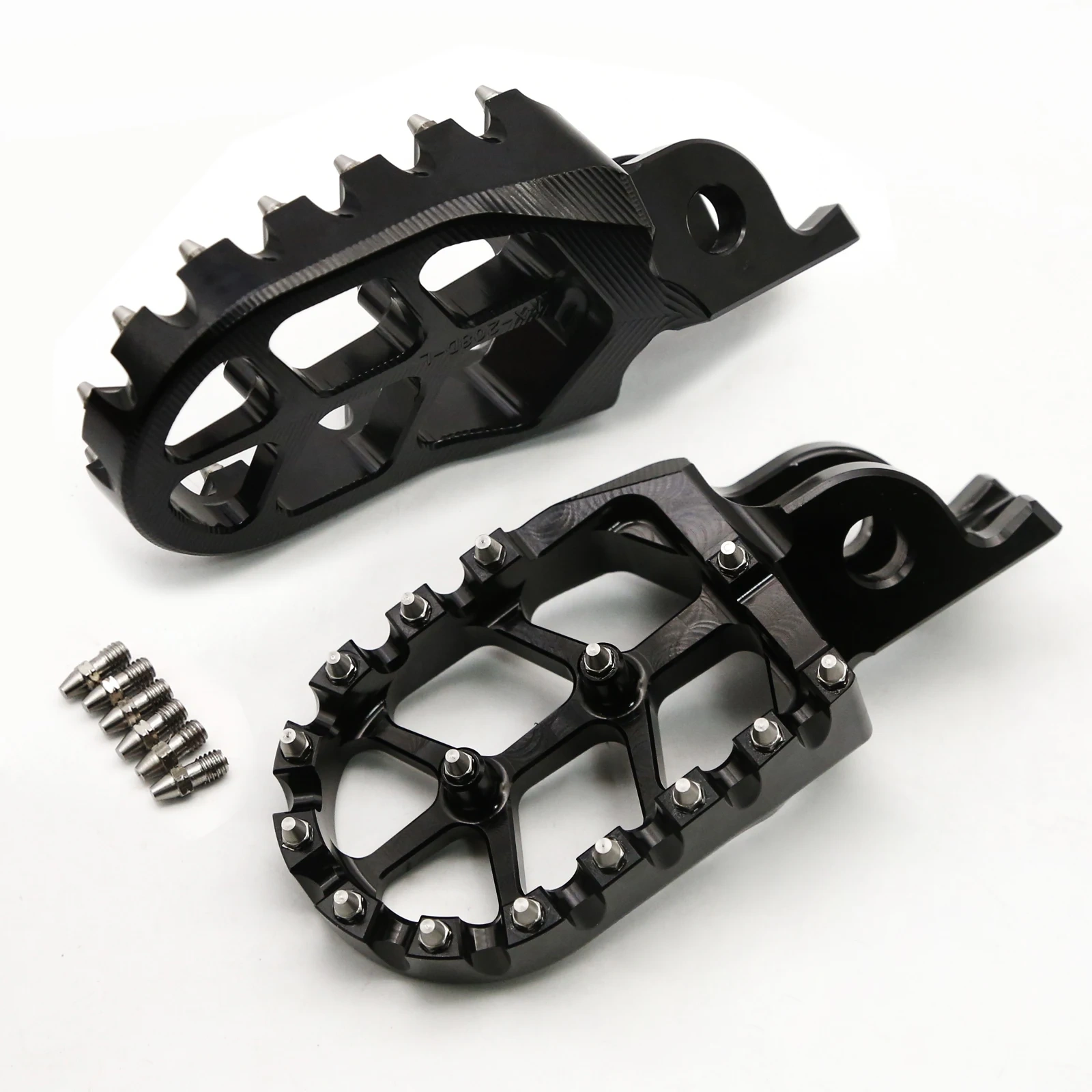 For KAWASAKI KX250 KX450 KX KX250F KX450F KXF 250 450 KLX450R KX250X KX450X CNC Foot Rests Footrest Footpegs Pegs Pedals