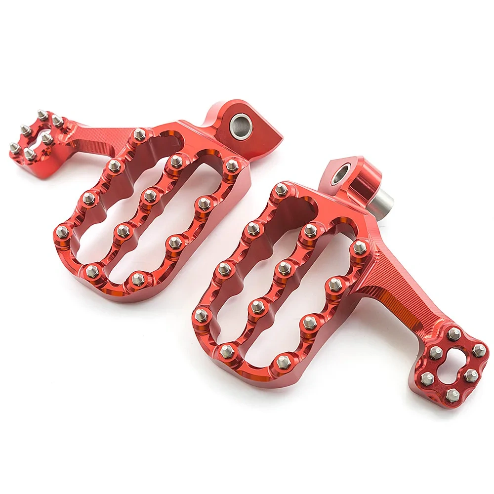 2023 For Yamaha YZ 65 85 125 250 250F 450F 426F 125X 250X 250FX 450FX WR250F WR450F YZ250F CNC Footrest Footpeg Foot Pegs Pedals