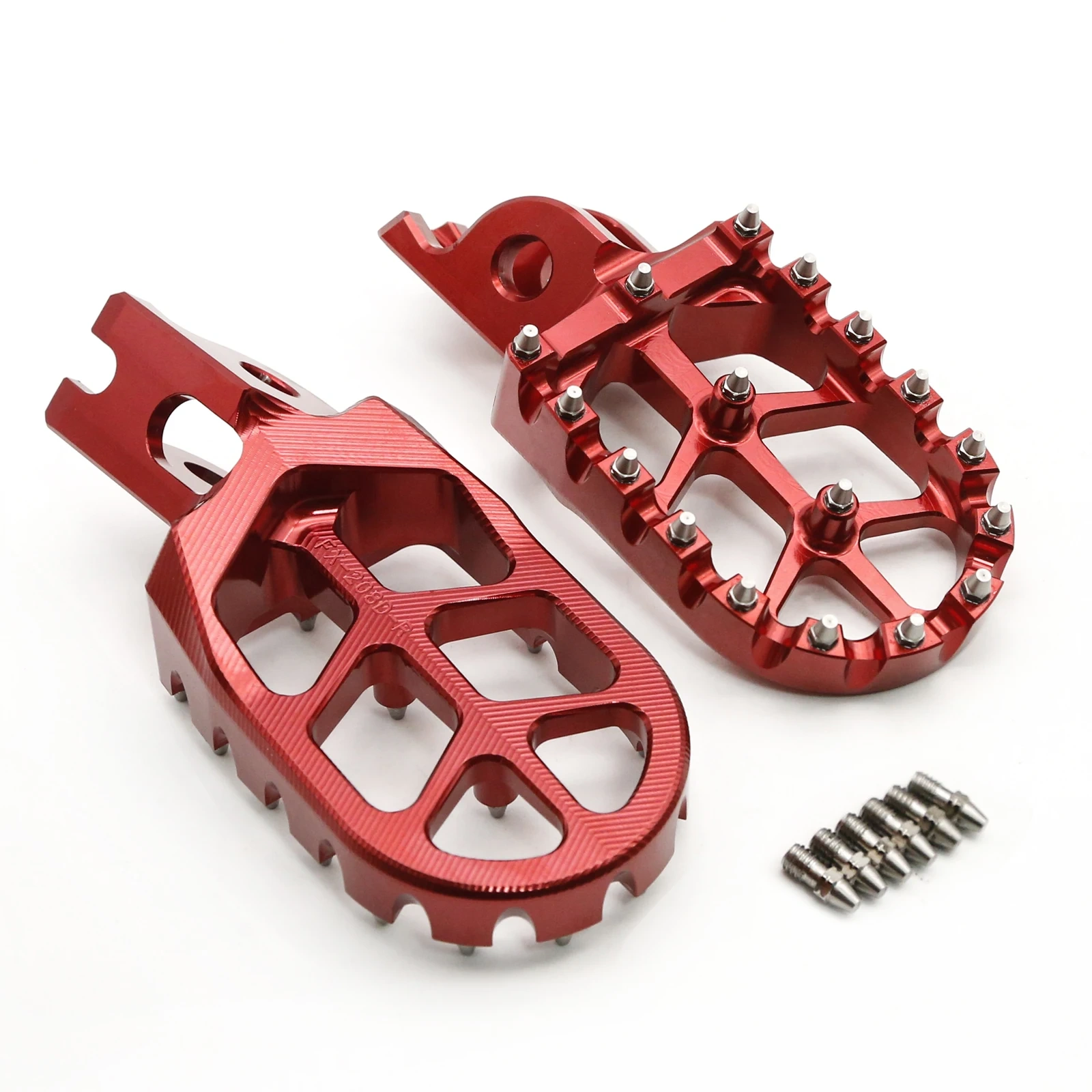 For HONDA CR125 CR250 CRF150R CRF250R CRF250X CRF450R CRF450X CRF250L CRF250M CR CRF 125 250 CNC Footpeg Foot Peg Pedal Footrest