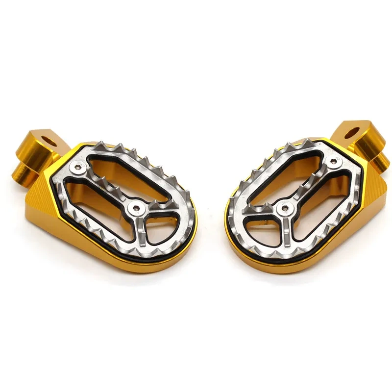 CNC Aluminum Dirt Bike Footpeg Footest Foot Peg For YAMAHA YZ 85 125 250 YZ250F YZ426F YZ450F WR250F WR400F WR426F WR450F