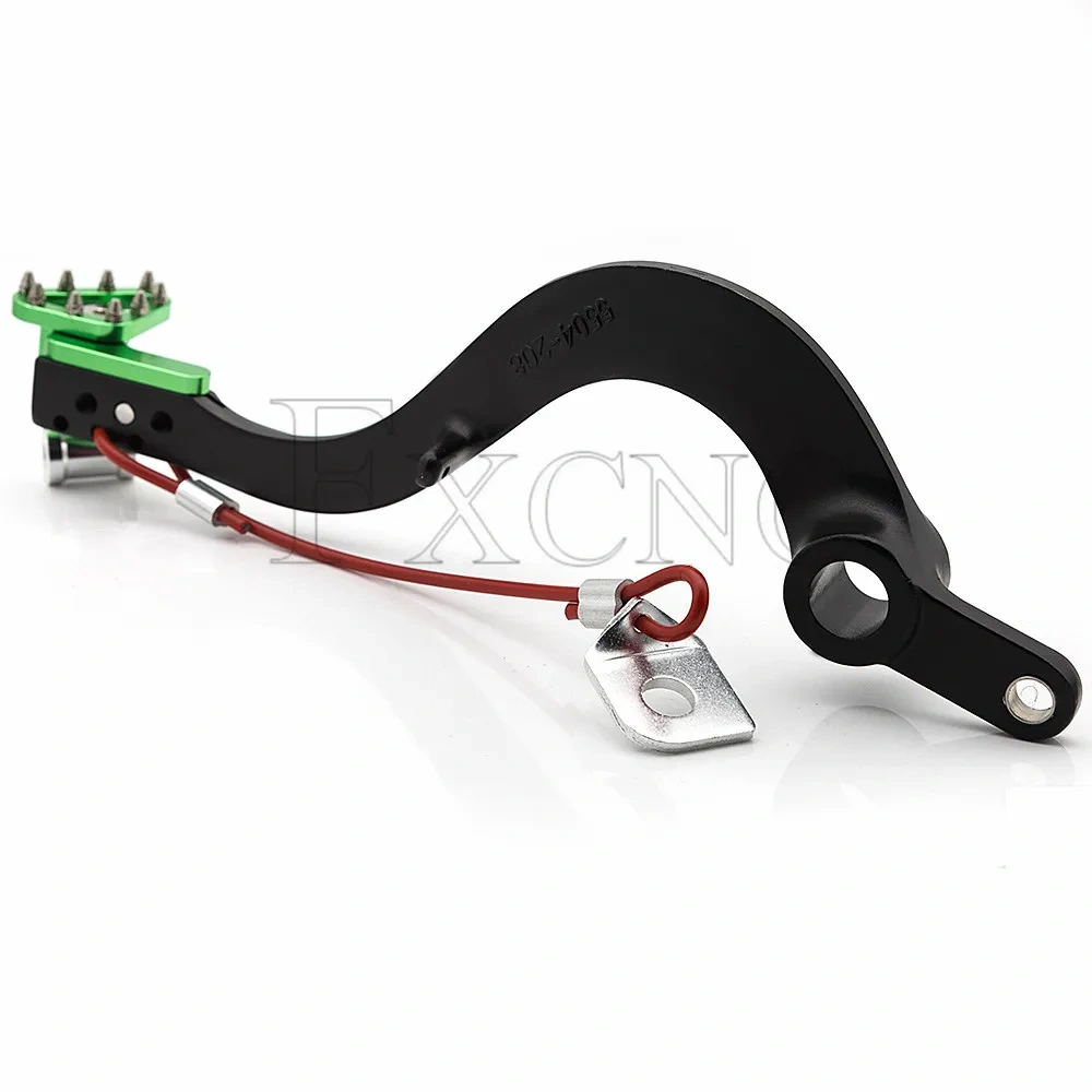 For Kawasaki KX250F KX450F Rear Brake Lever & Footpeg Foot Pedal KX 250F 450F 250 450 KX250 F 2009 2010 2011 2012 2013 2014 2015