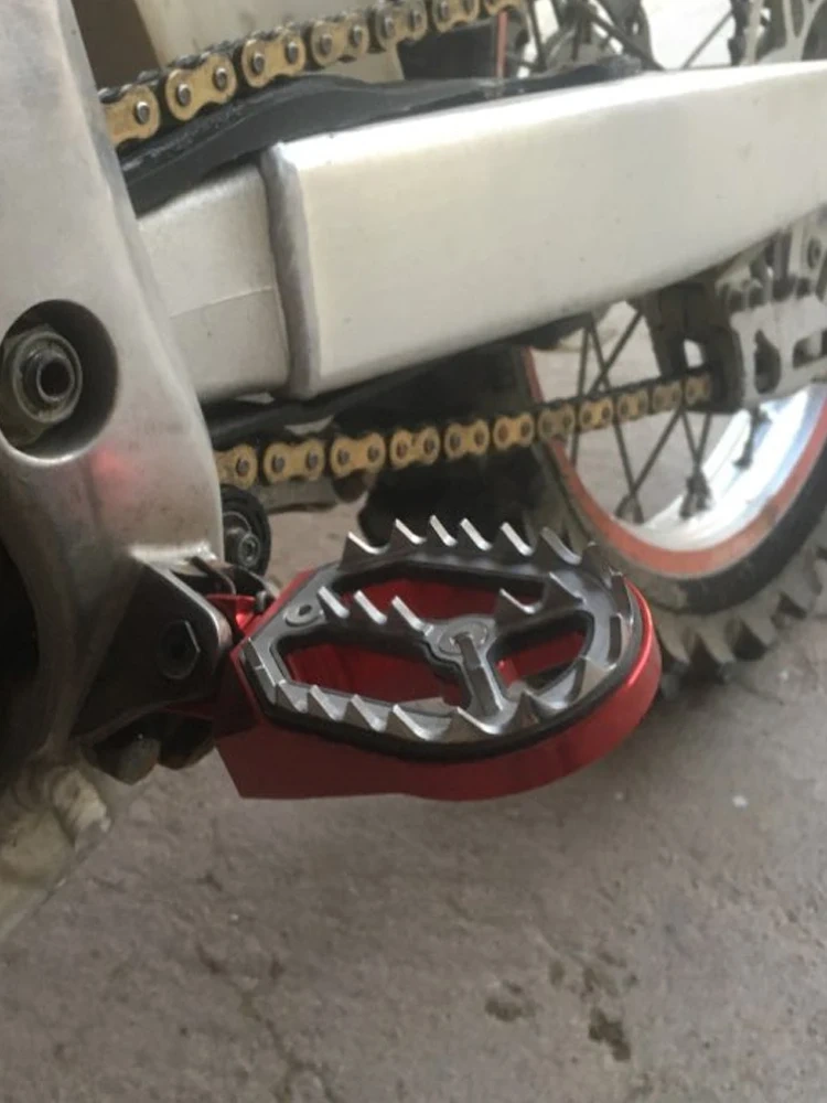 Wholesale Footpeg For Honda CRF250R CRF450R CRF450X CRF450L CRF 250 450 R X L CNC Aluminum Foot Pedal Footrest Pegs
