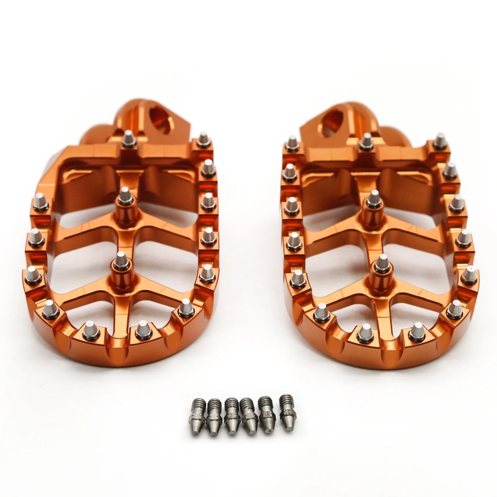 Motorcycle Aluminum Foot Pegs Pedals Rest Footpegs For SX SXF EXC EXCF XC XCF XCW XCFW SMC 65 85 125 150 200 250 350 450 530