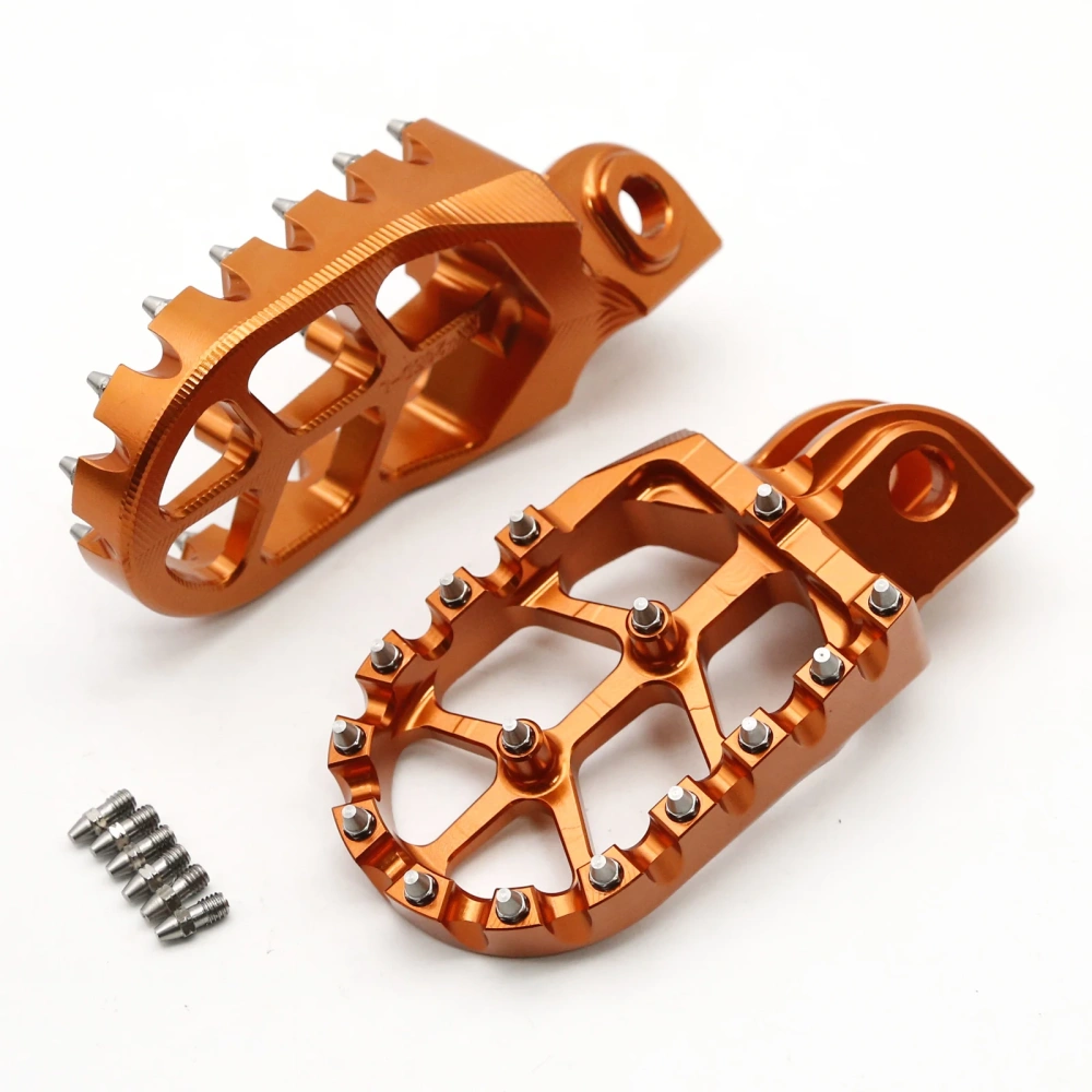 Motorcycle Aluminum Foot Pegs Pedals Rest Footpegs For SX SXF EXC EXCF XC XCF XCW XCFW SMC 65 85 125 150 200 250 350 450 530