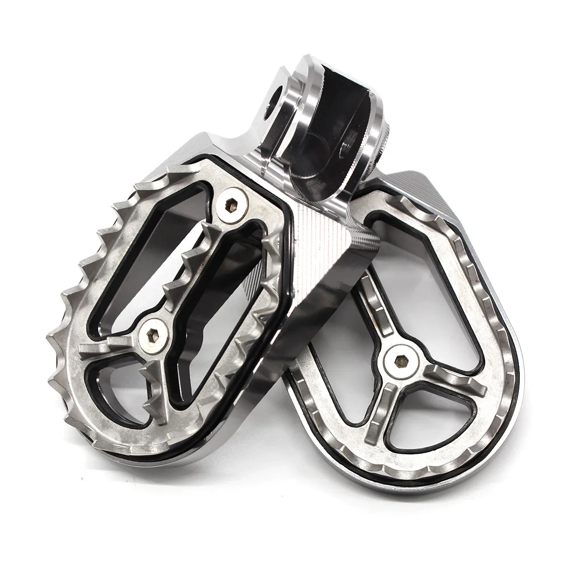 For SX SXF EXC EXCF XC XCF XCW XCFW 65 85 125 150 200 250 300 350 450 2005-2015 CNC Aluminum Footpeg Foot Pegs Pedal Footrest