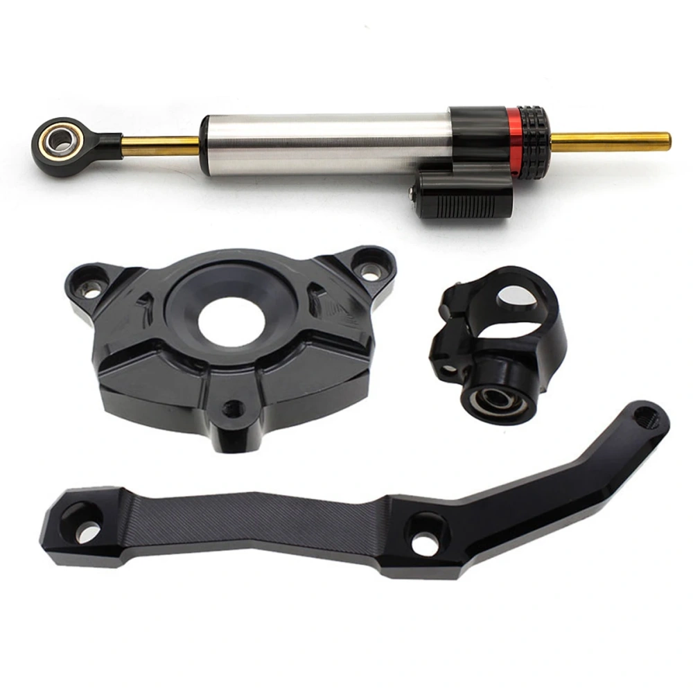Fiber Carbon Steering Damper Stabilizer Motorcycle For Kawasaki Z1000 Z 1000 10-13 Aluminum Dampers Mount Bracket Support Kit