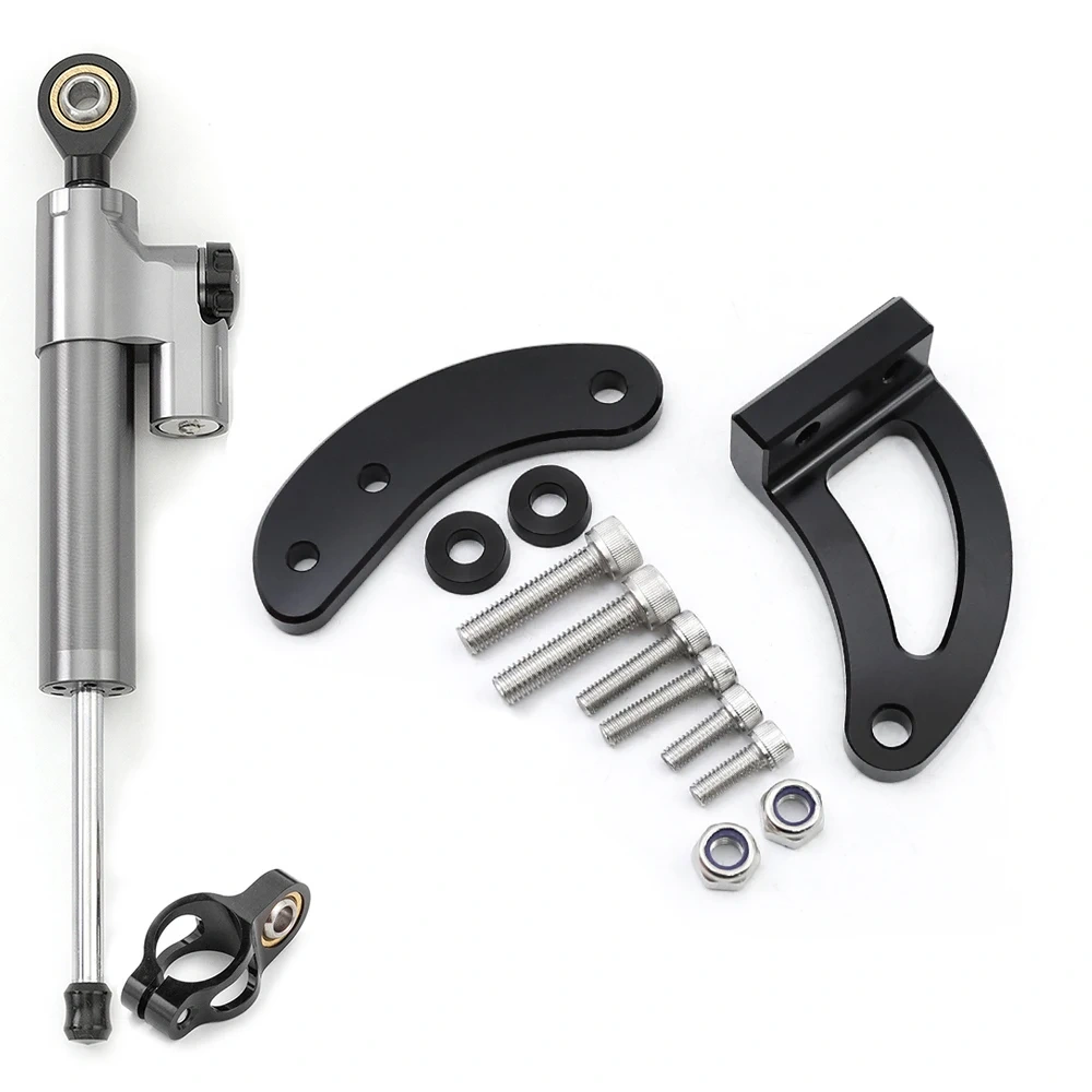 Fit For Kaabo Mantis King GT Electric Scooter Carbon Steering Damper Bracket Mounting Support Kit Accessories