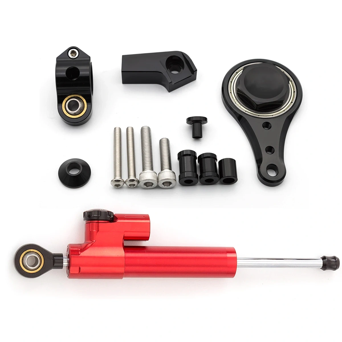 For Kawasaki Ninja ZX636 ZX6R ZX-6R ZX 6R 2005 2006 CNC Steering Damper Stabilizer Motorcycle Dampers Mount Bracket Support