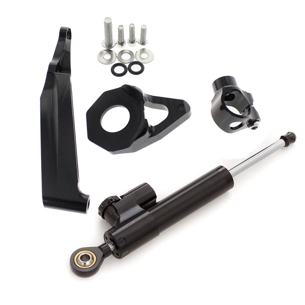 For Honda CBR600RR CBR600 RR CBR 600RR 600 2005 2006 Carbon Fiber Stabilizer Steering Damper Mounting Bracket Support Kit