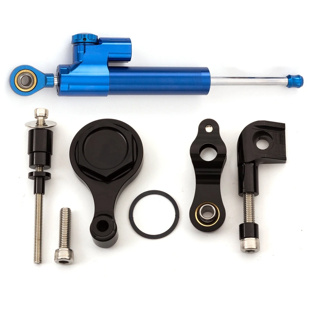 Steering Damper Stabilizer Mounting Bracket Support Kit For Yamaha YZF R6 YZFR6 YZF-R6 2006-2020 2019 2018 2017 2016 2015 2014