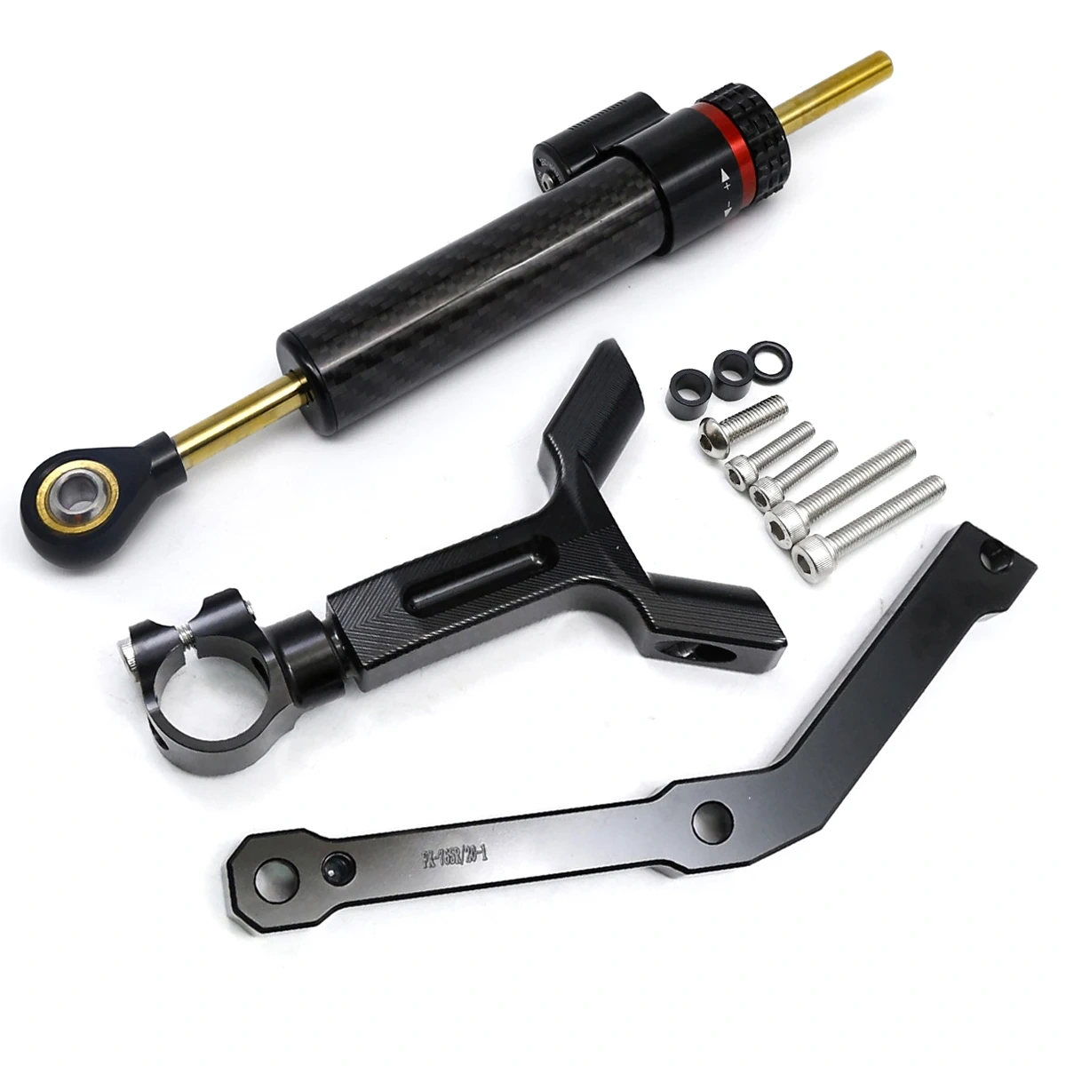 Motorcycle Steering Damper Stabilizer Bracket Mounting Kit For Triumph STREET TRIPLE 765 S/R RS 2017 2018 2019 2020 2021 2022