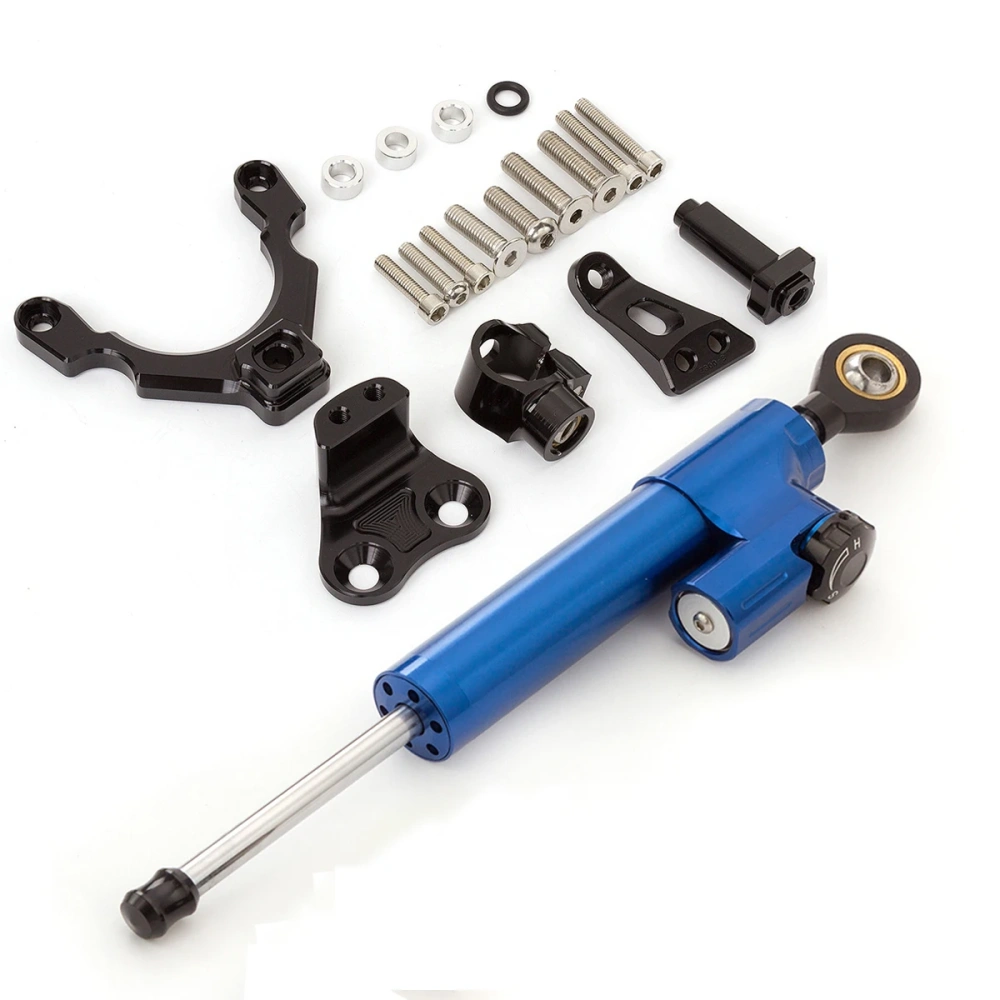 2023 Fiber Carbon Steering Damper Stabilizer Motorcycle For Kawasaki Z900 Z 900 2017-2022 2021 Dampers Mount Bracket Support Kit