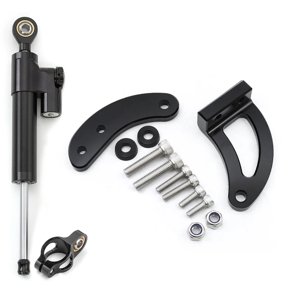 Fit For Kaabo Mantis King GT Electric Scooter Carbon Steering Damper Bracket Mounting Support Kit Accessories