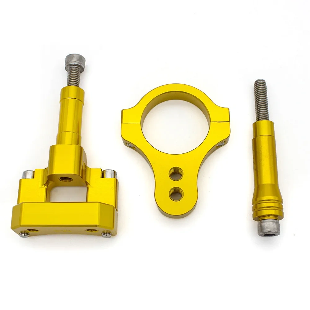 Carbon Steering Damper Stabilizer Motorcycle For Yamaha YZF R3 R25 MT25 YZFR3 Directional Dampers Mount Bracket Support Kit