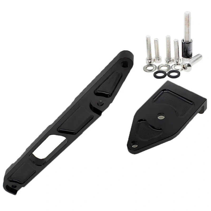 For Yamaha XJR1300 XJR 1300 1998-2015 2003 2004 2005 2006 Fiber Carbon Steering Damper Stabilizer Bracket Support Mounting Kit