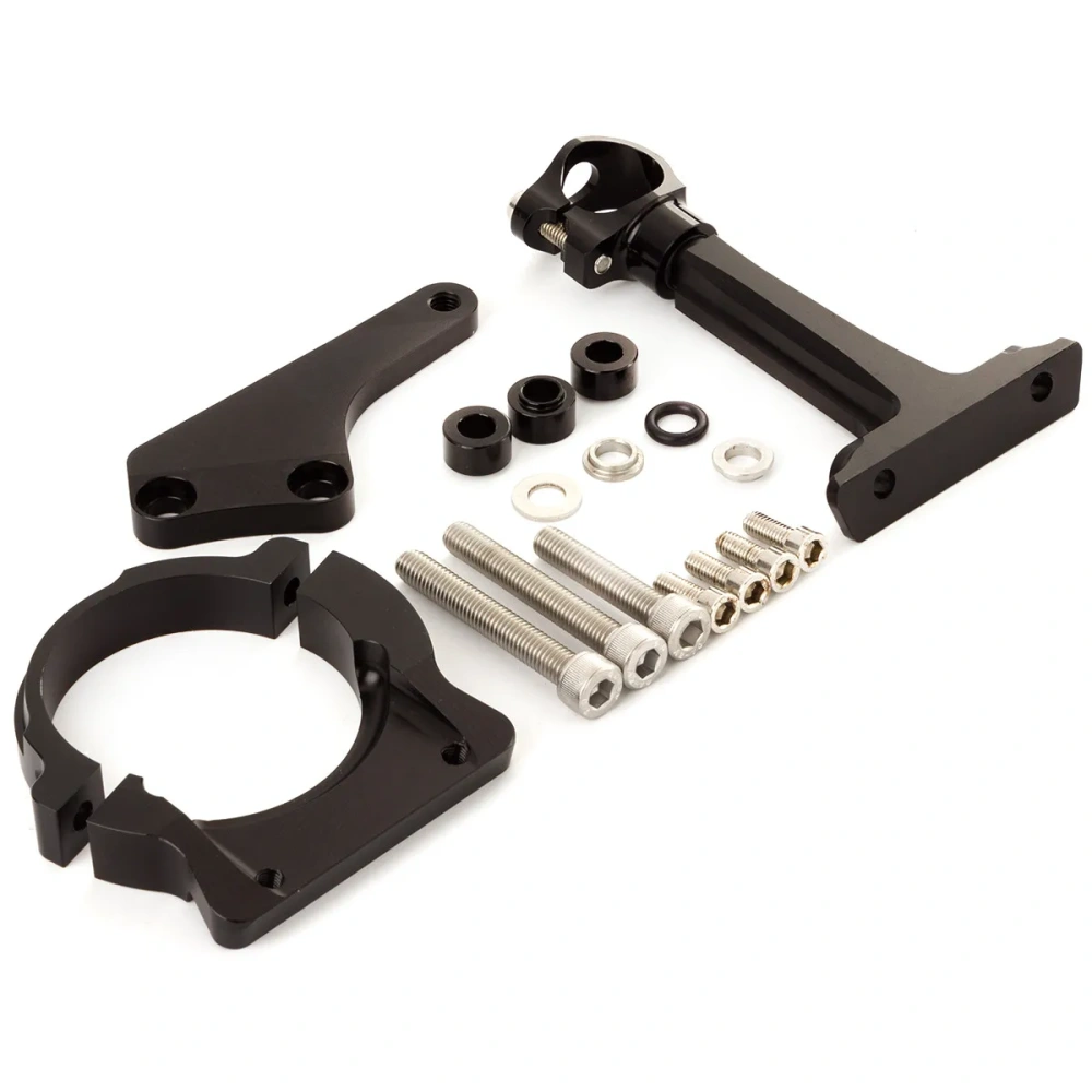 Clearance Sale CNC Steering Damper Mounting Bracket Support For Kawasaki Ninja 650R 650 R ER6N ER6F ER-6N ER-6F 2006 2007 2008