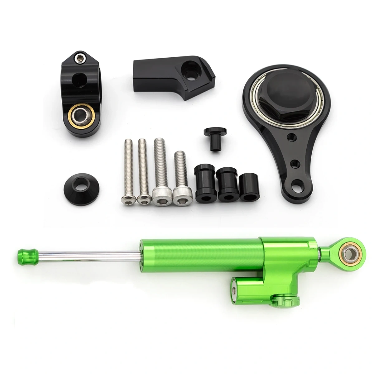 For Kawasaki Ninja ZX636 ZX6R ZX-6R ZX 6R 2005 2006 CNC Steering Damper Stabilizer Motorcycle Dampers Mount Bracket Support