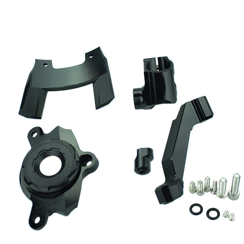 For Kawasaki Z1000 2016 2017 2018 2019 2020 2021 Motorcycle Steering Damper Stabilizer Aluminum Dampers Mounting Bracket Kit