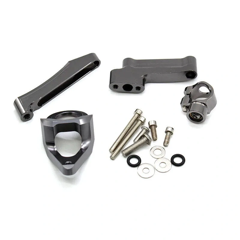 Fiber Carbon Steering Damper Stabilizer Motorcycle For Suzuki GSX1300R HAYABUSA 1300 1998-2019 Dampers Mount Bracket Support Kit