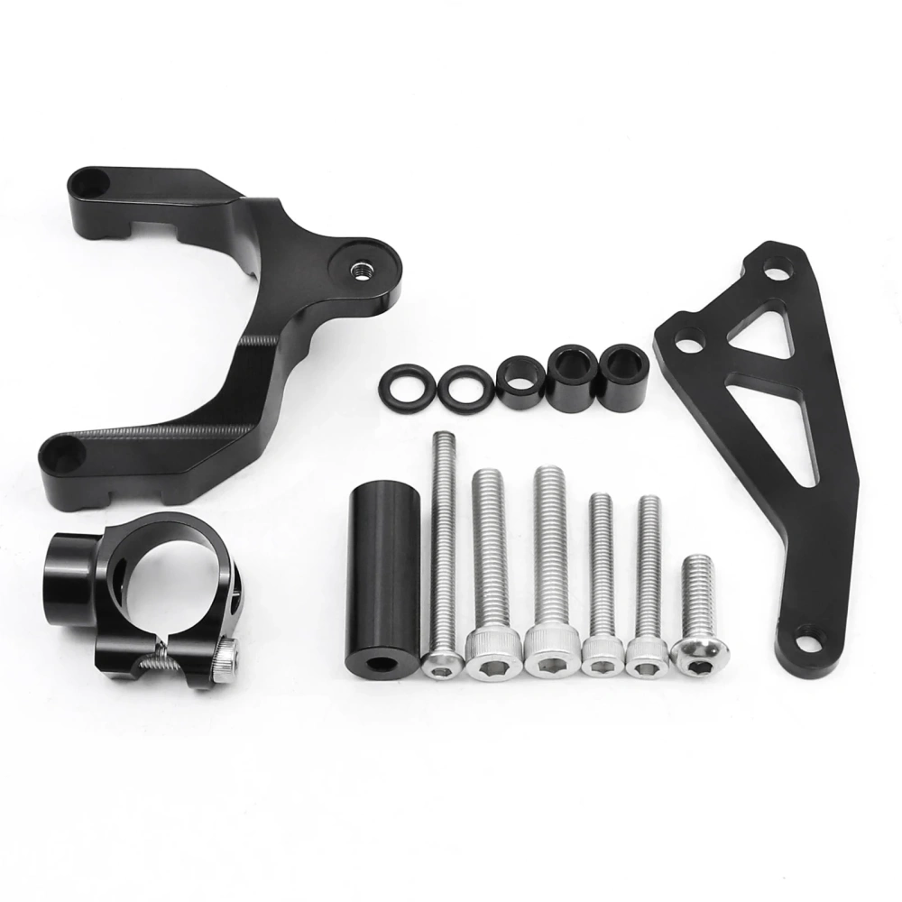 CNC Aluminum Steering Damper Shock Abosber Stabilizer Mounting Bracket Kit FOR Suzuki GSR750 GSR 750 2011 2012 2013 2014 2015