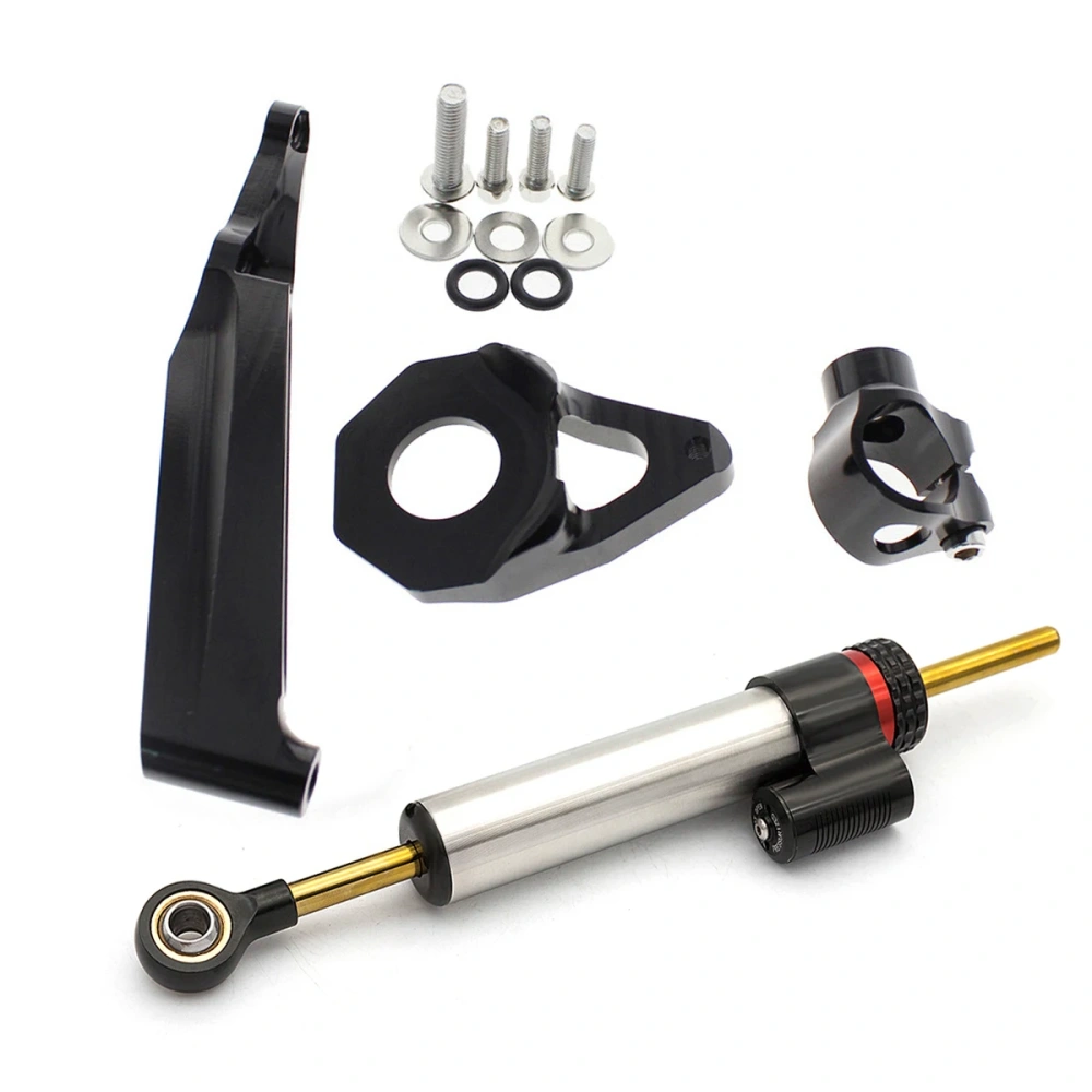 For Honda CBR600RR CBR600 RR CBR 600RR 600 2005 2006 Carbon Fiber Stabilizer Steering Damper Mounting Bracket Support Kit