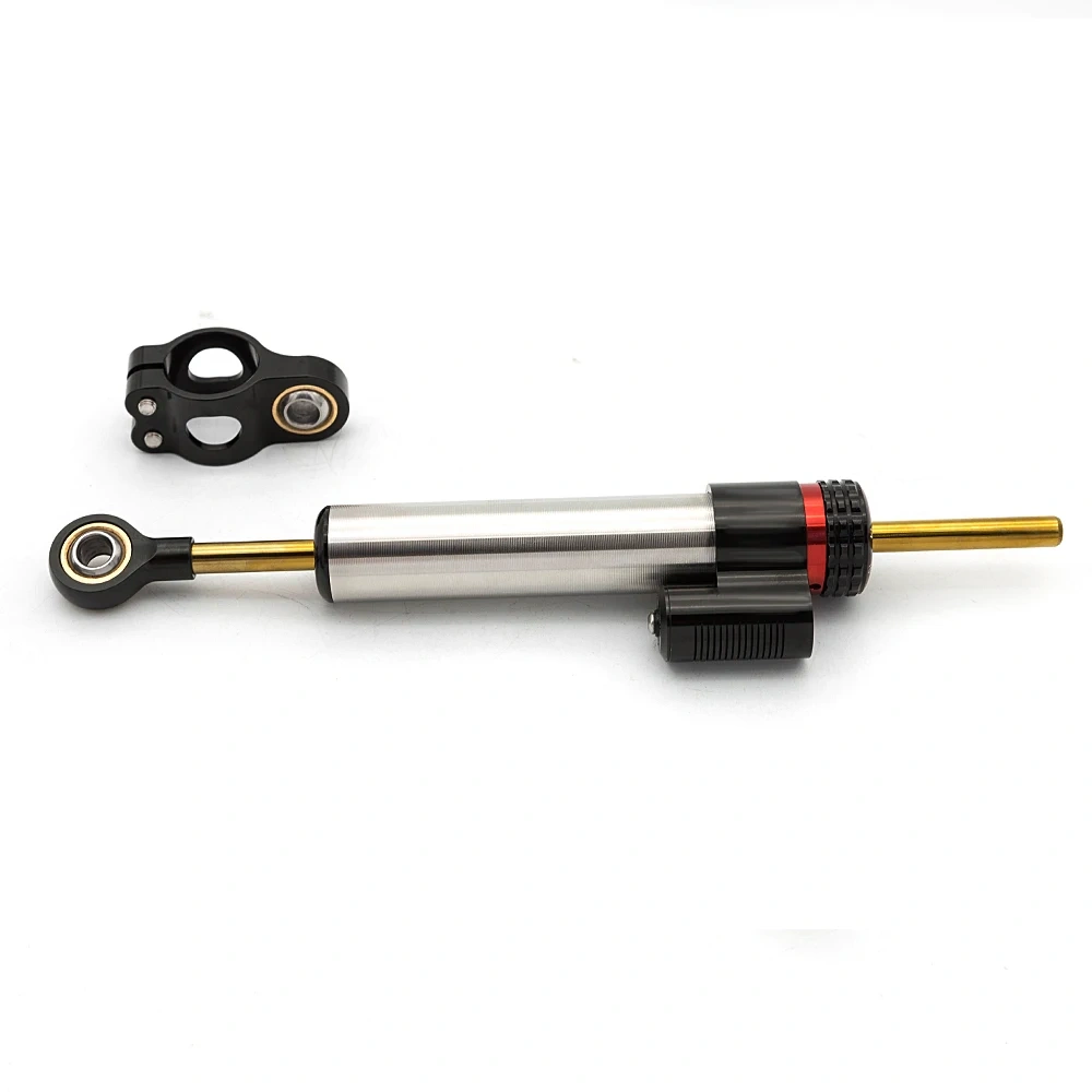 Steering Damper Stabilizer Mounting Bracket Support Kit For Yamaha YZF R6 YZFR6 YZF-R6 2006-2020 2019 2018 2017 2016 2015 2014