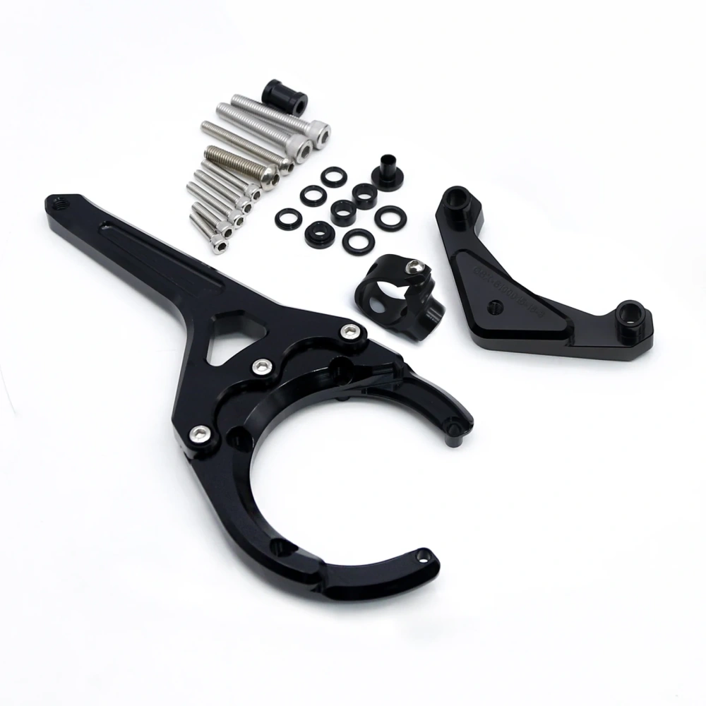 Steering Damper Stabilizer Bracket Support Kit For Suzuki GSXS GSX-S 1000/F GSXS1000 GSX-S1000 F 2016 2017 2018 2019 2020-2023
