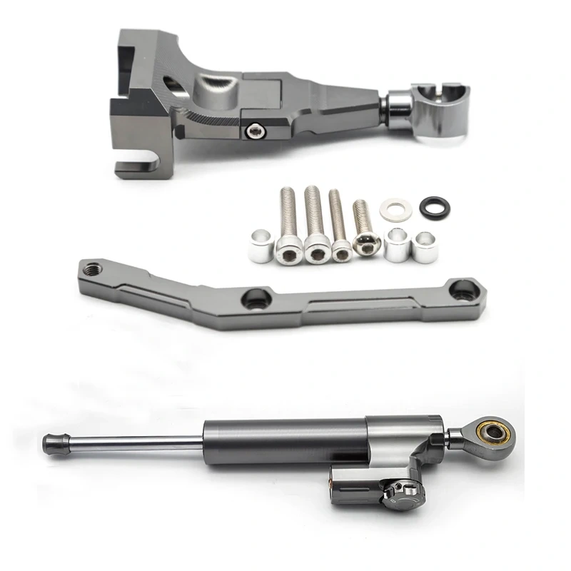 CNC Steering Damper Stabilizer Mounting Bracket Support Kit For Yamaha MT-09 FZ09 MT09 2013 2014 2015 2016 2017 2018 2019 2020