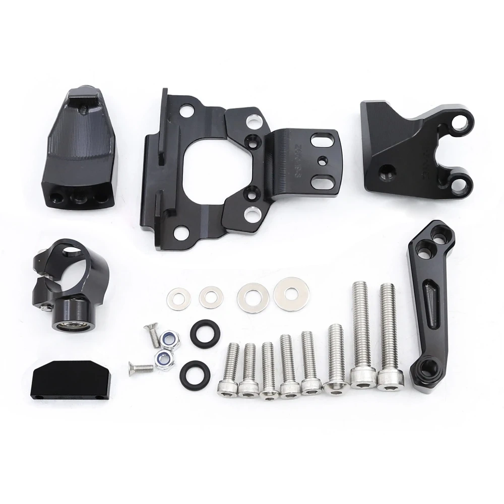 For Kawasaki Z650 Z 650 2017 2018 2019 CNC Motorcycle Stabilizer Steering Damper Bracket Mounting Kit Support Accessories