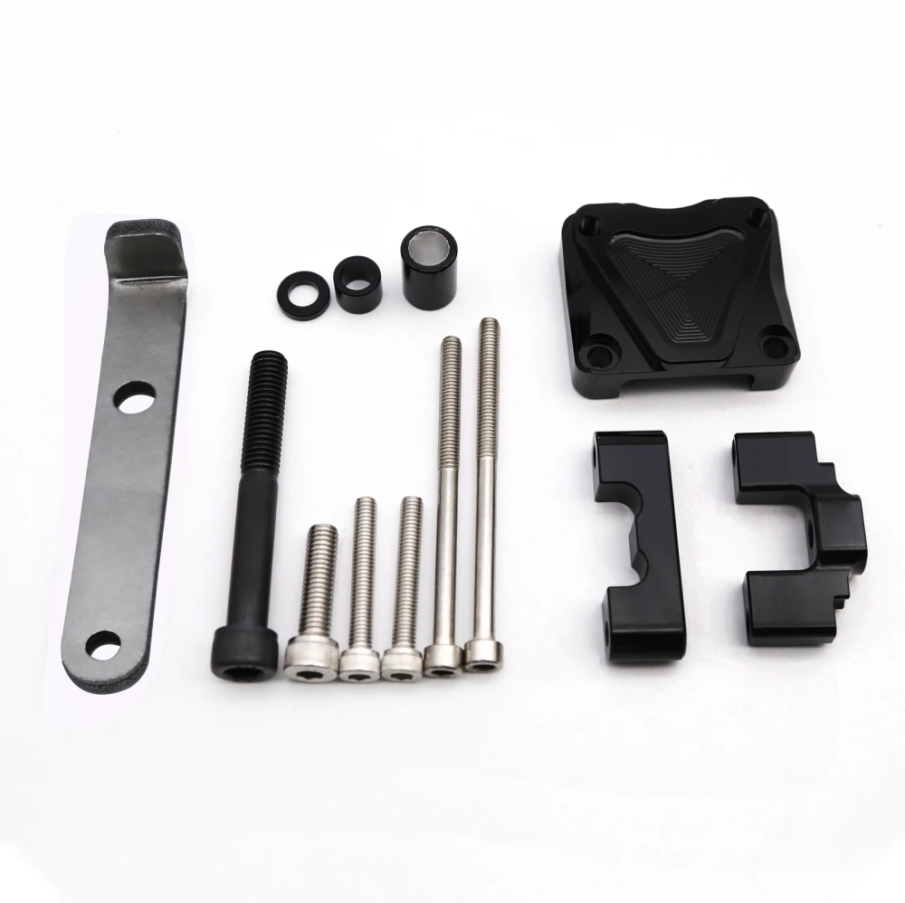 For Zero 10X Electric Scooter Steering Damper Stabilize Aluminum Bracket Mounting Support Kit Directional Dampers Accessories
